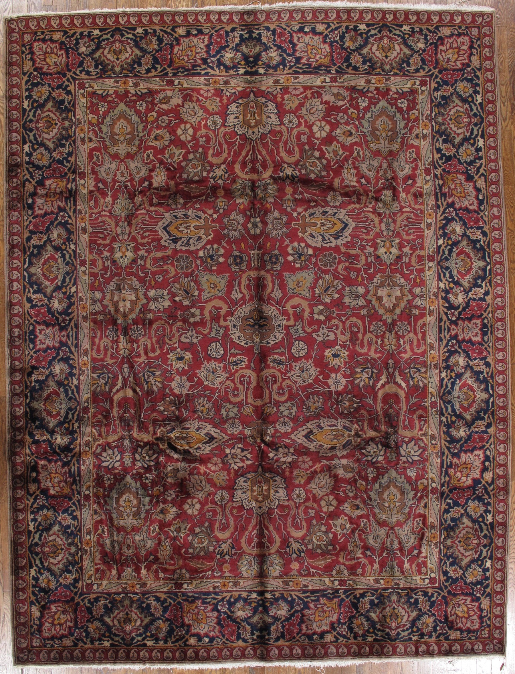 ANTIQUE AGRA CARPET