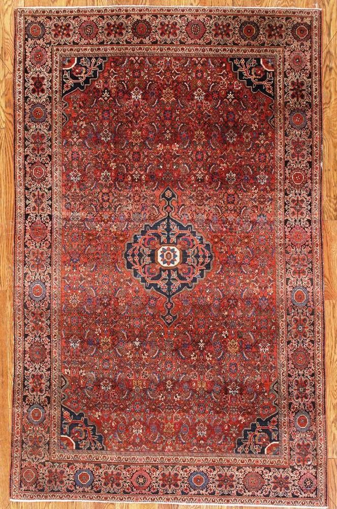 antique sarouk farahan  rug