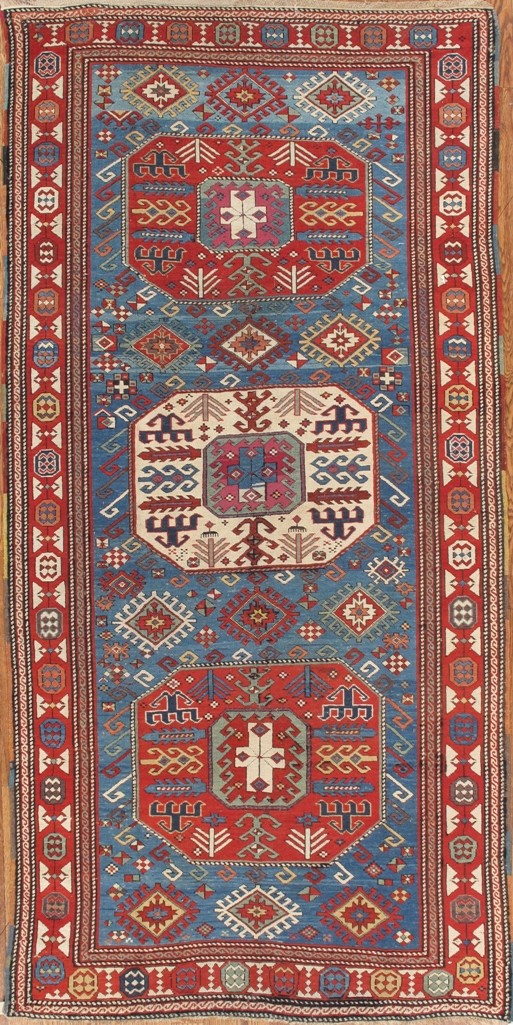 antique kuba chachli rug