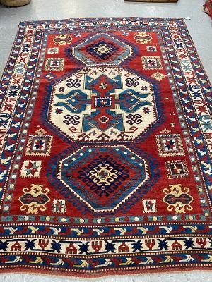 ANTIQUE KAZACK RUG 