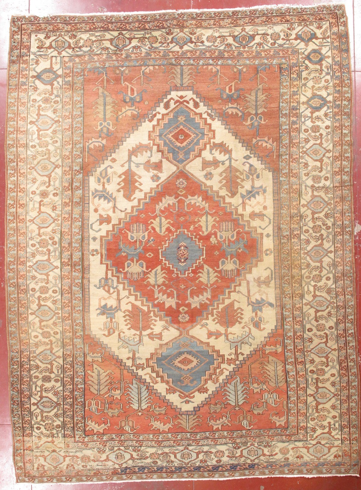 antique bakshaish carpet
