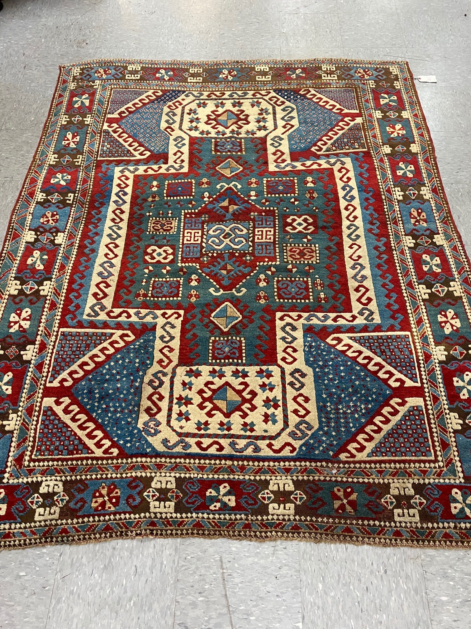ANTIQUE KAZACK RUG