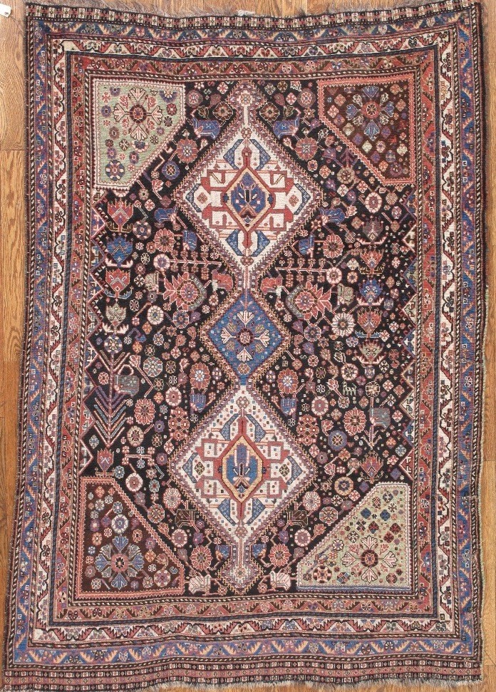 antique gashgai rug