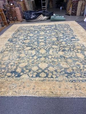antique sarouk carpet