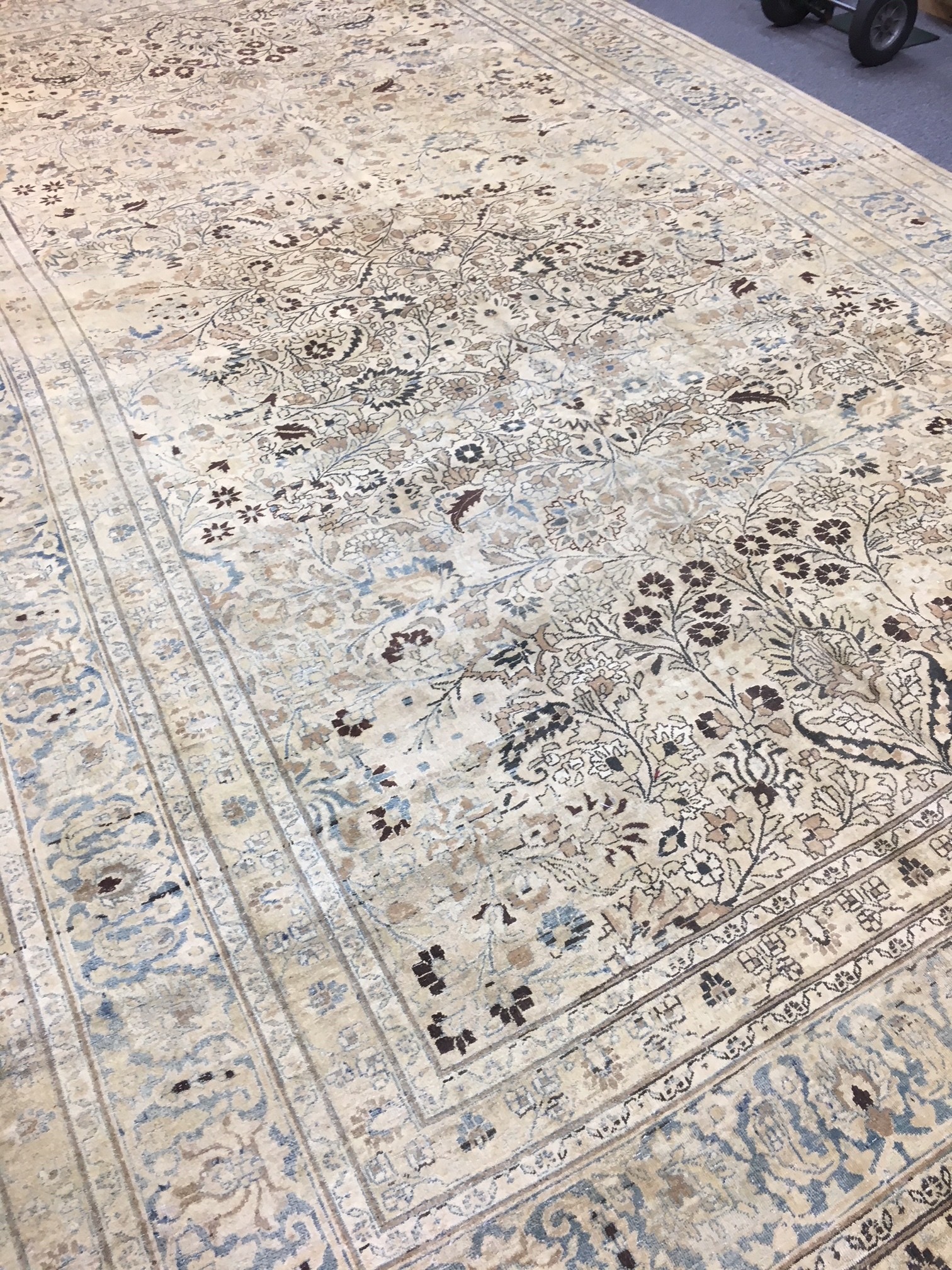 antique mashad carpet