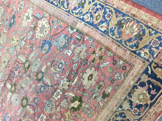 antique sultanabad carpet  