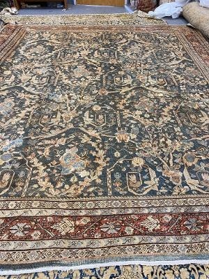 antique sultanabad carpet  