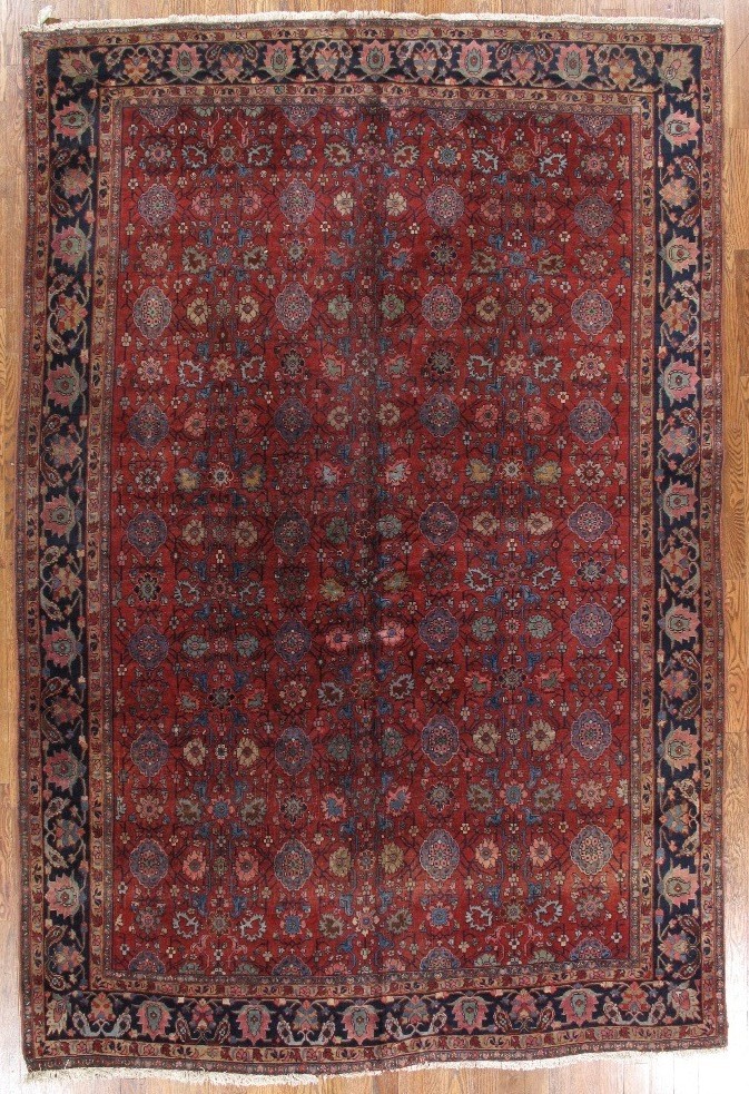 antique bijar carpet