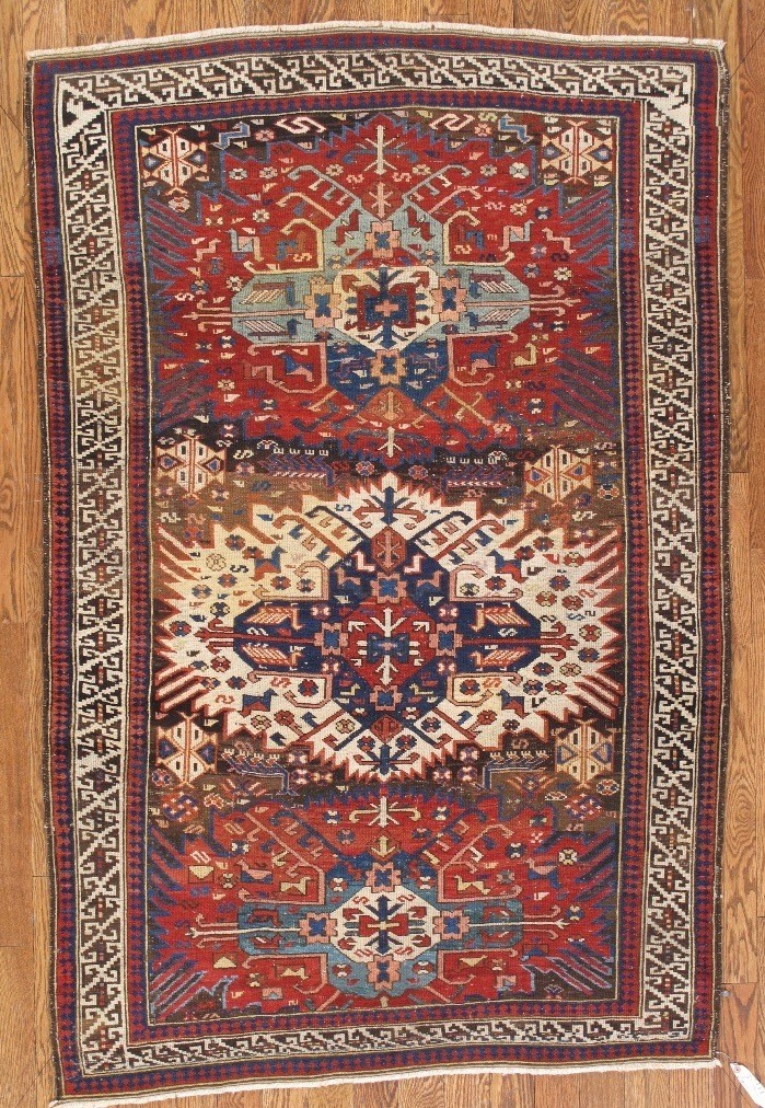 antique kuba rug