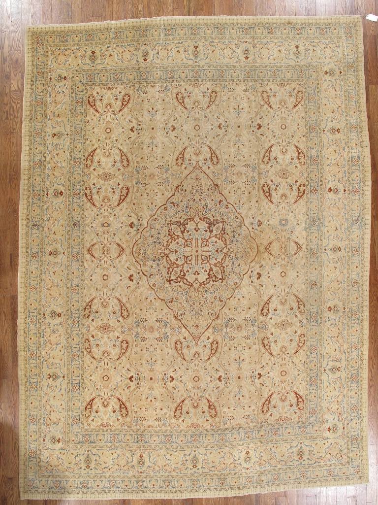 antique tabriz carpet