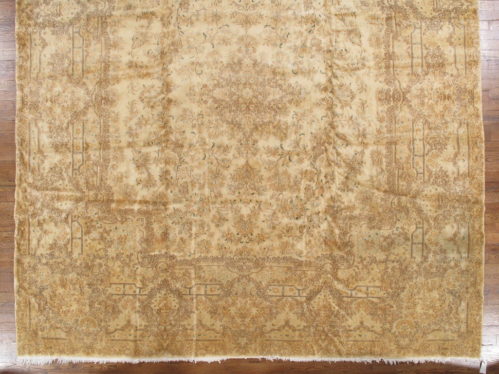 antique kerman carpet