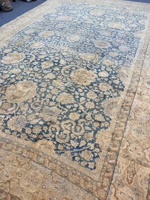 antique kerman carpet