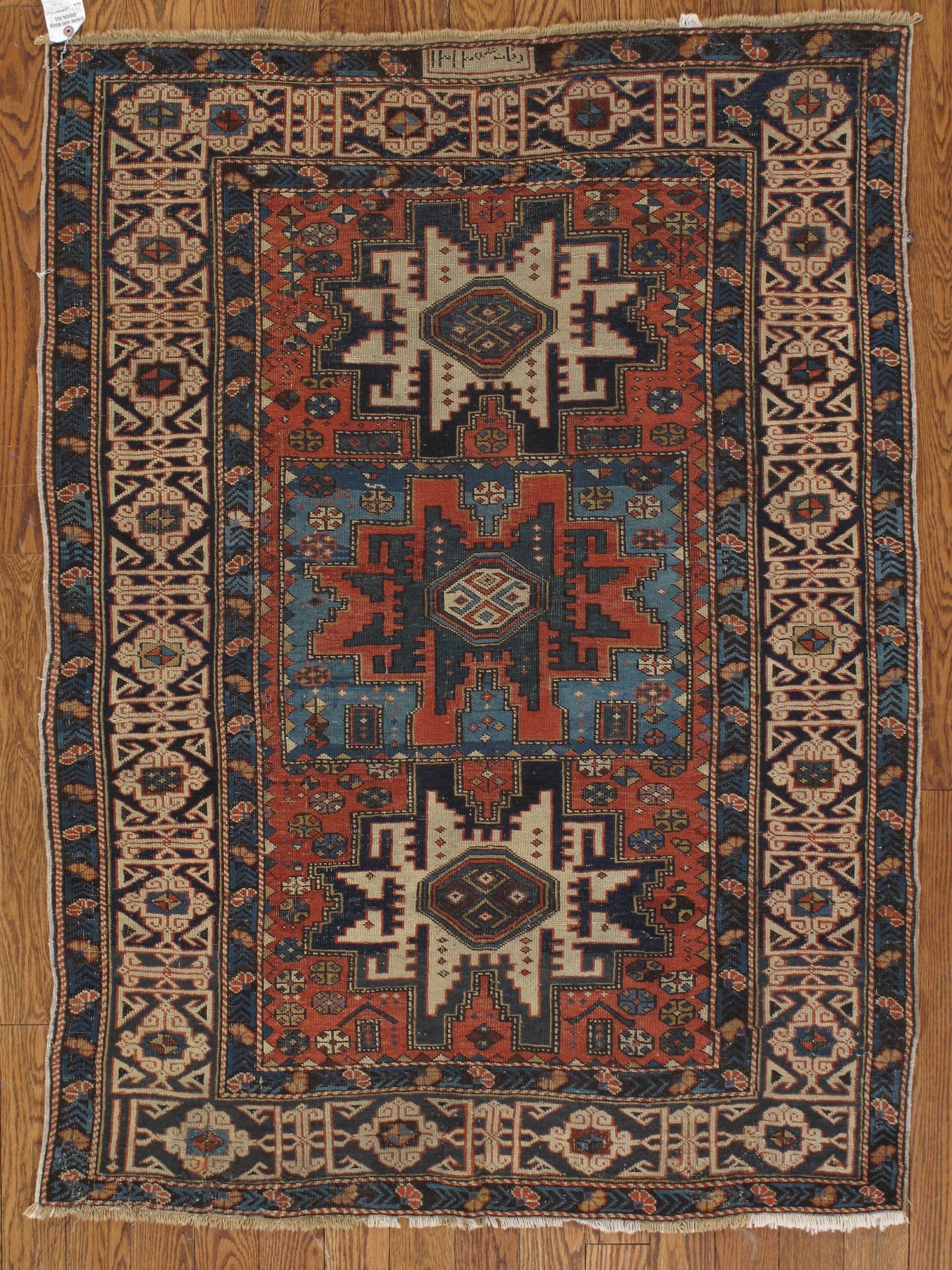 antique shirvan rug