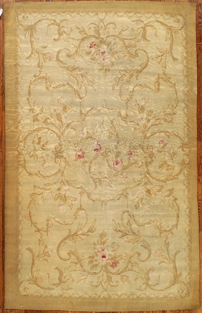 ANTIQUE AUBUSSAN CARPET