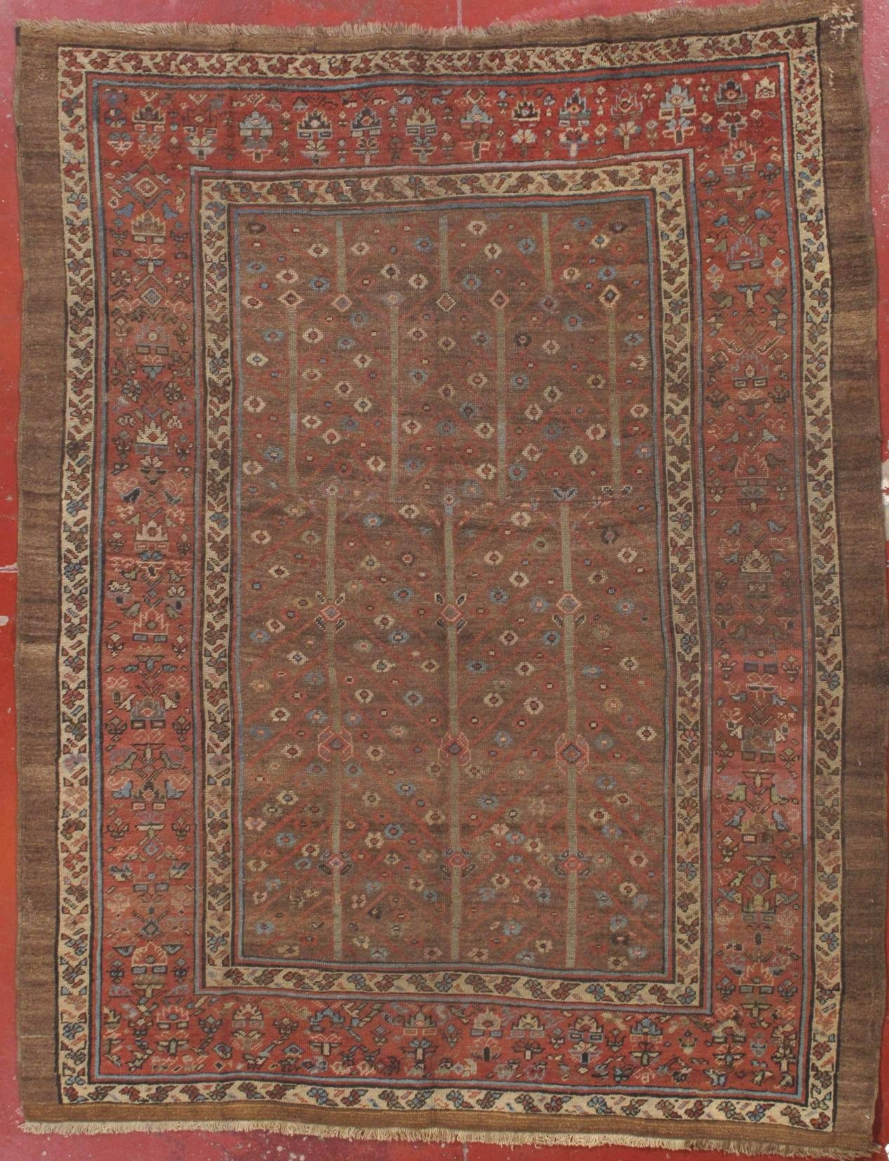 antique bakshish carpet