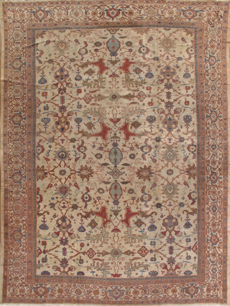 ANTIQUE SULTANABAD CARPET