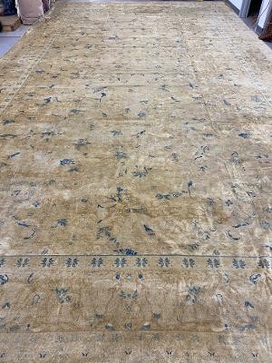 antique indian carpet