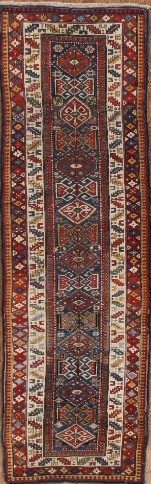 antique shirvan  runner