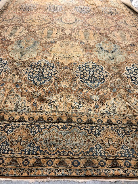 antique lavar carpet