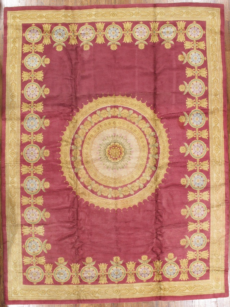 ANTIQUE  SAVONNERIE CARPET