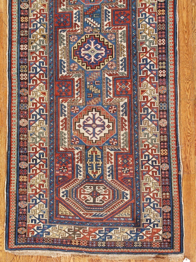 antique shirvan runner
