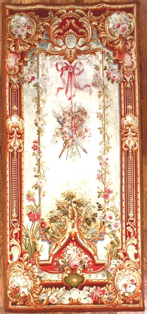 ANTIQUE AUBUSSAN CARPET