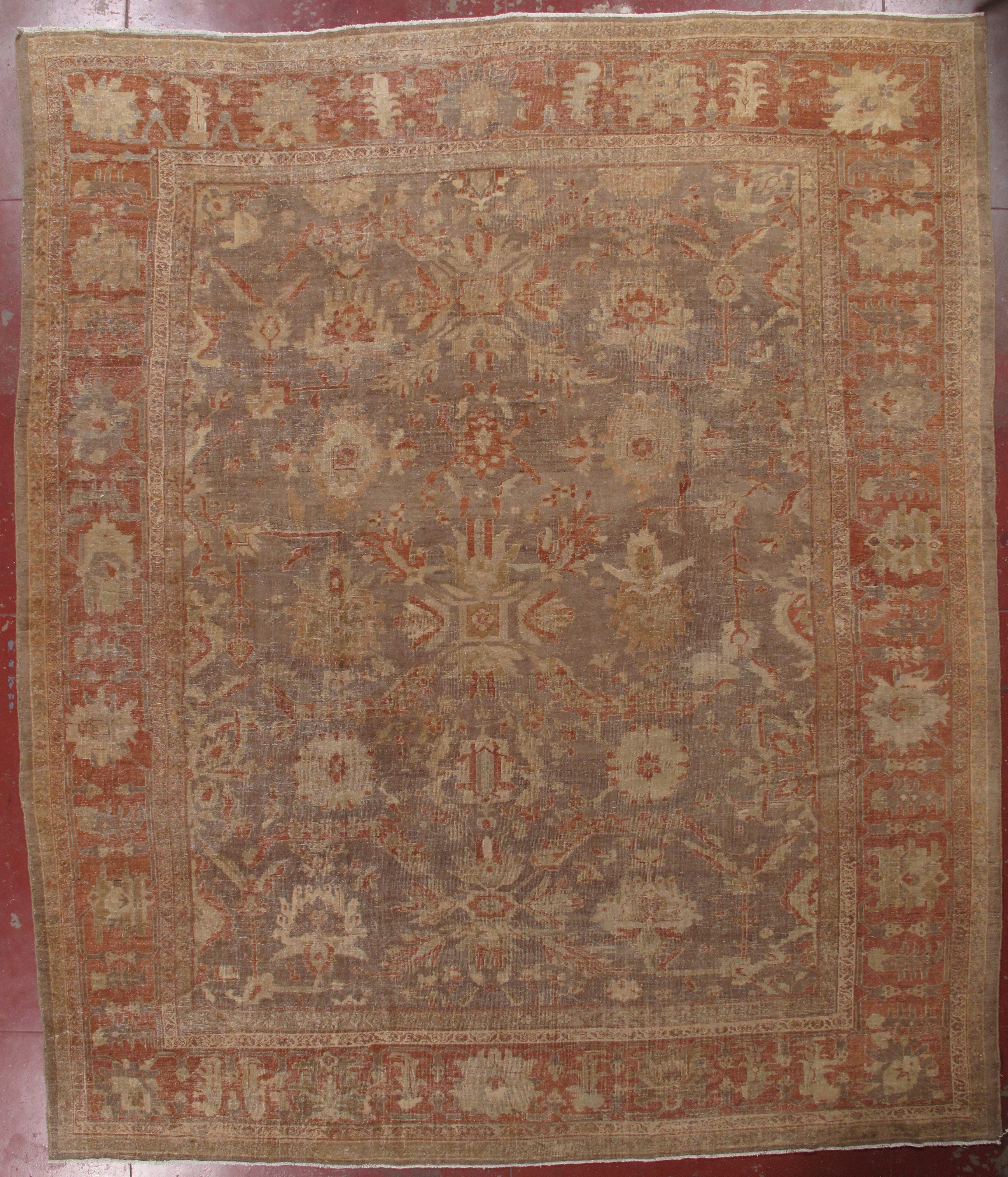 antique sultanabad carpet
