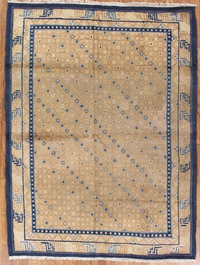 antique ningsia chinese carpet