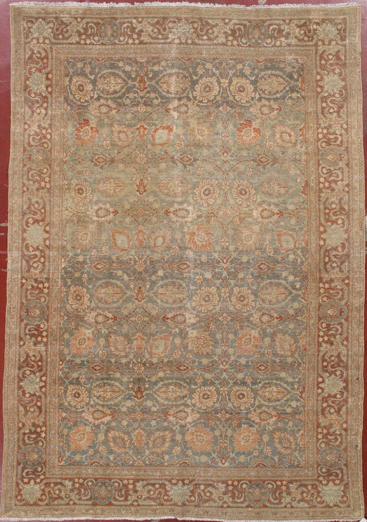 antique tabriz carpet