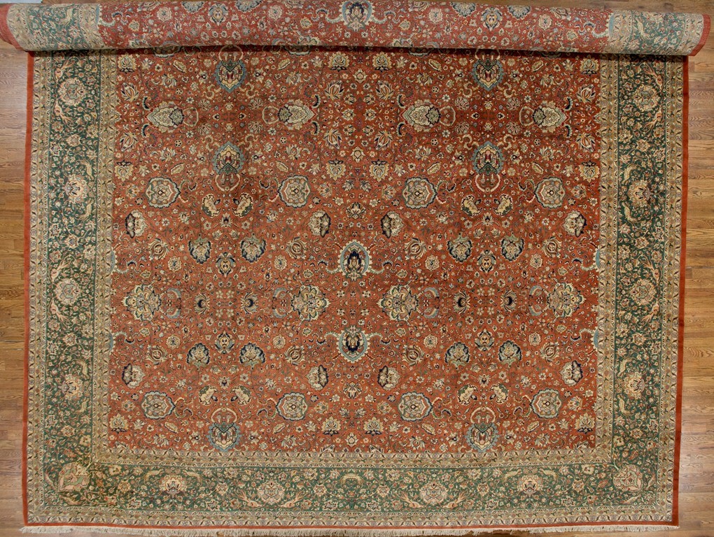 ANTIQUE TABRIZ CARPET