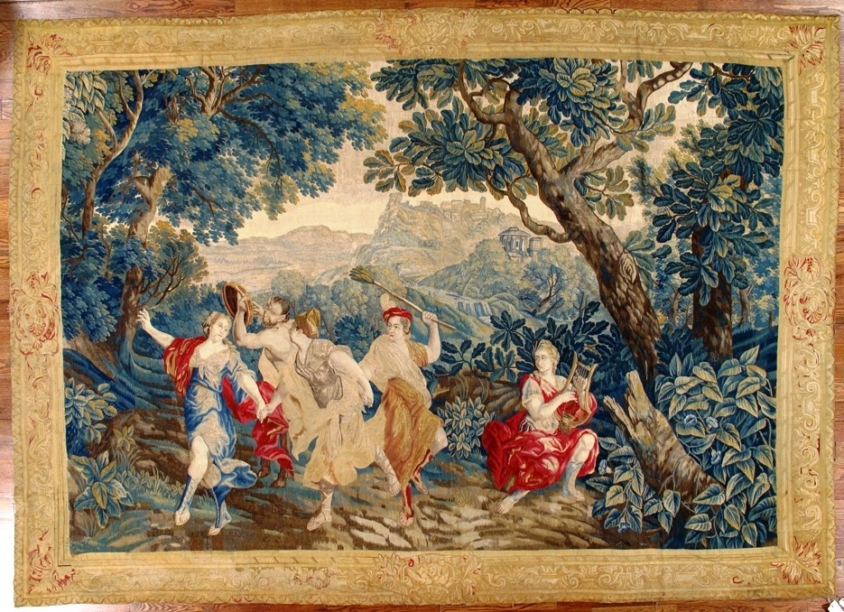 antique bovie tapestry 18th century