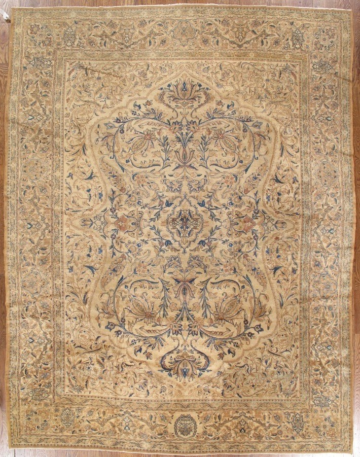 antique kerman carpet