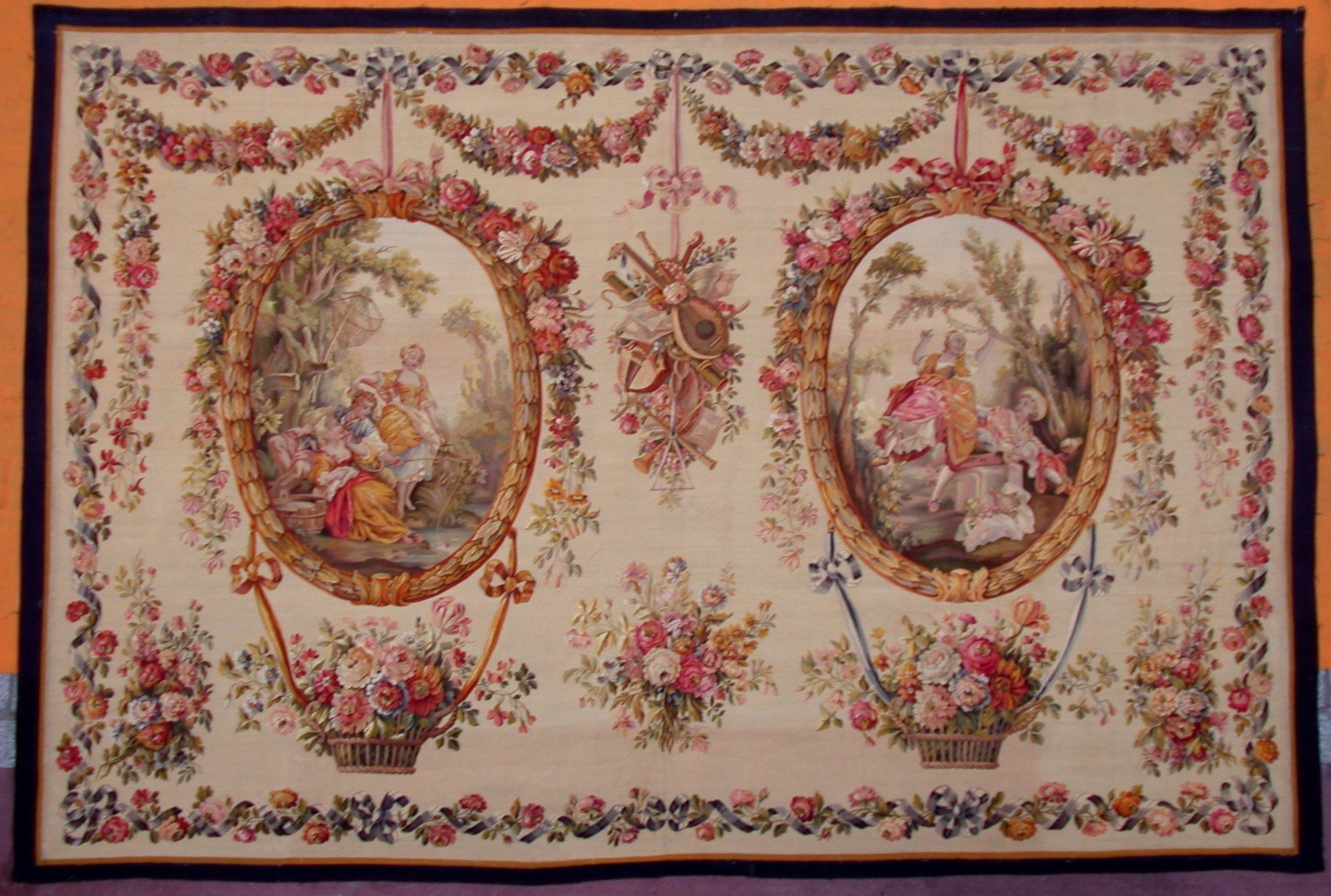 ANTIQUE 19TH CENTURY TAPESTRY