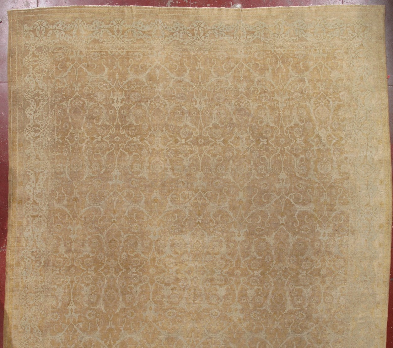 antique tabriz carpet