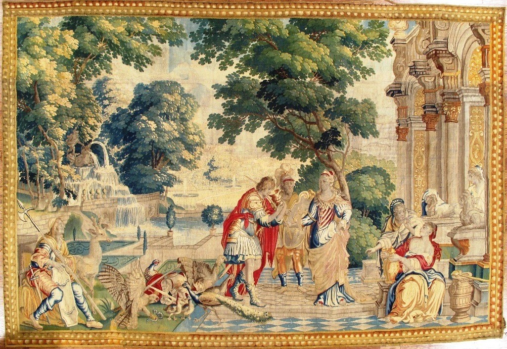 ANTIQUE 18TH CENTURY TAPESTRY