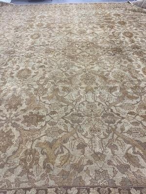 AN ANTIQUE AMRITSAR RUG