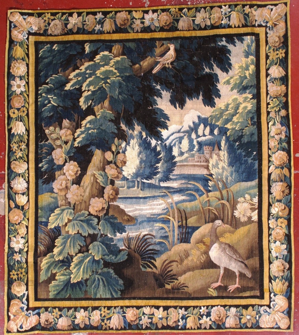 ANTIQUE 18TH CENTURY TAPESTRY