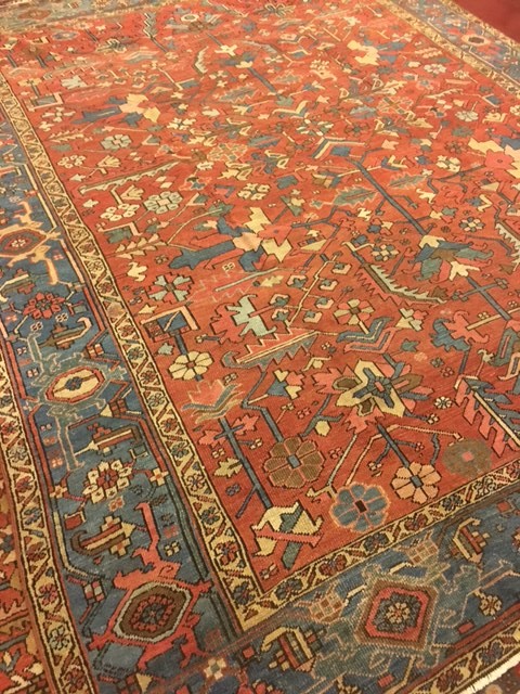 ANTIQUE HERIZ CARPET