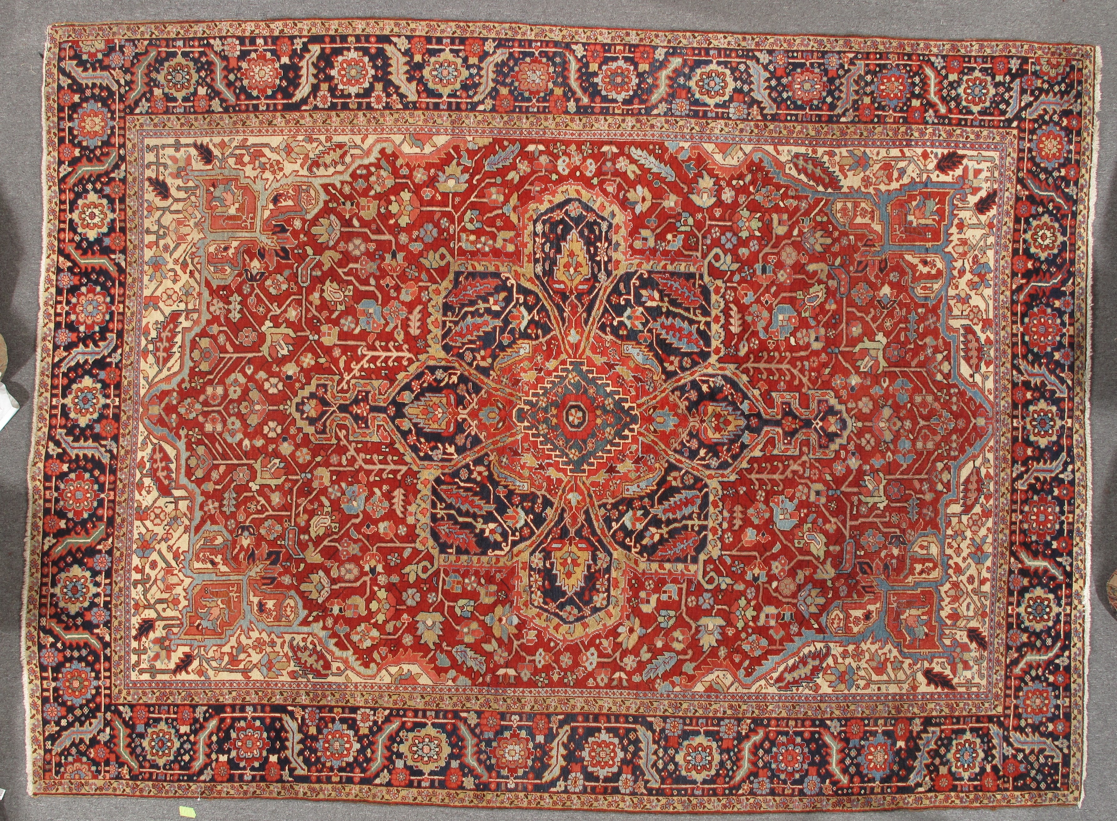 ANTIQUE HEREZ RUG