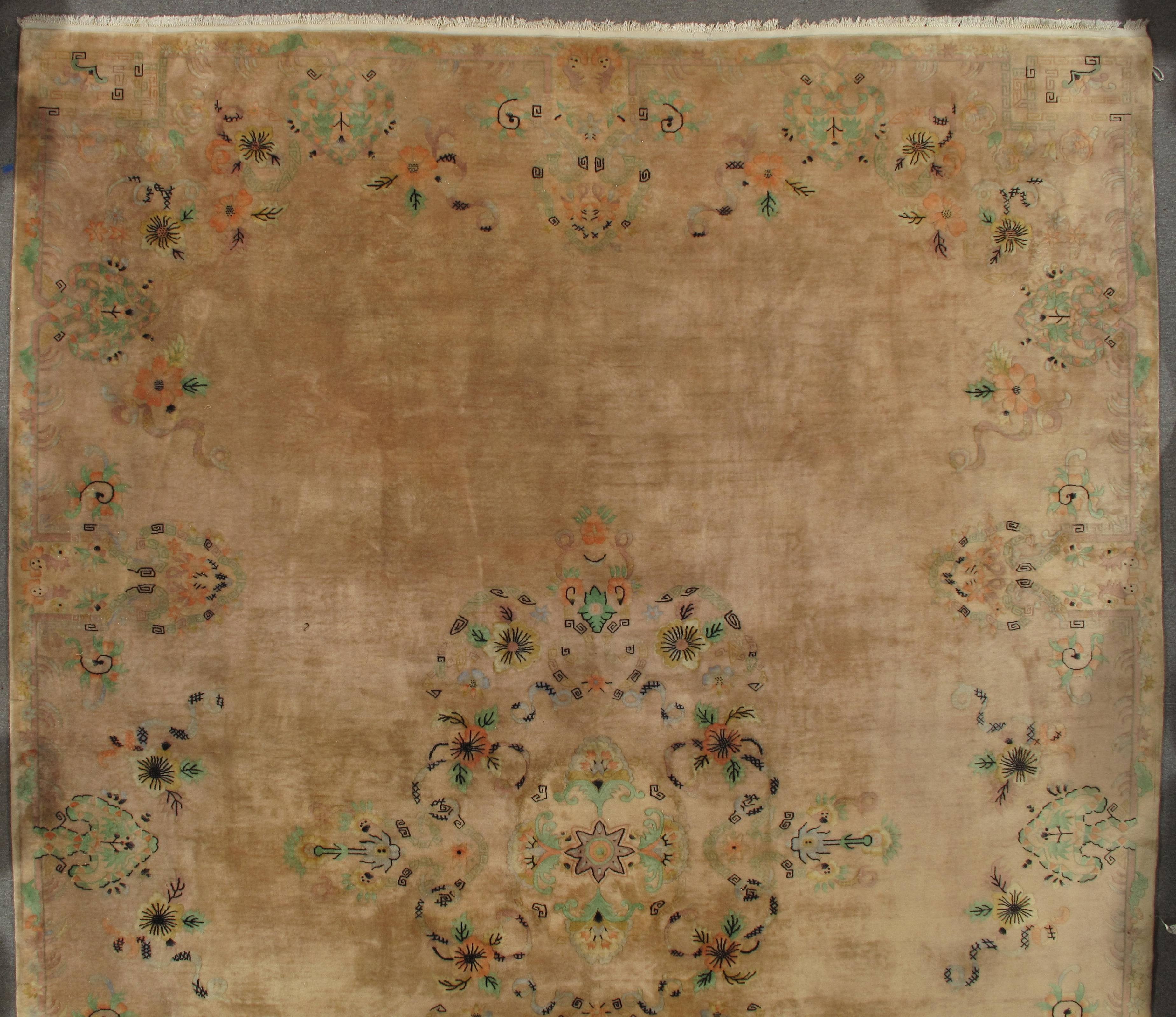 CHINESE ART DECO CARPET