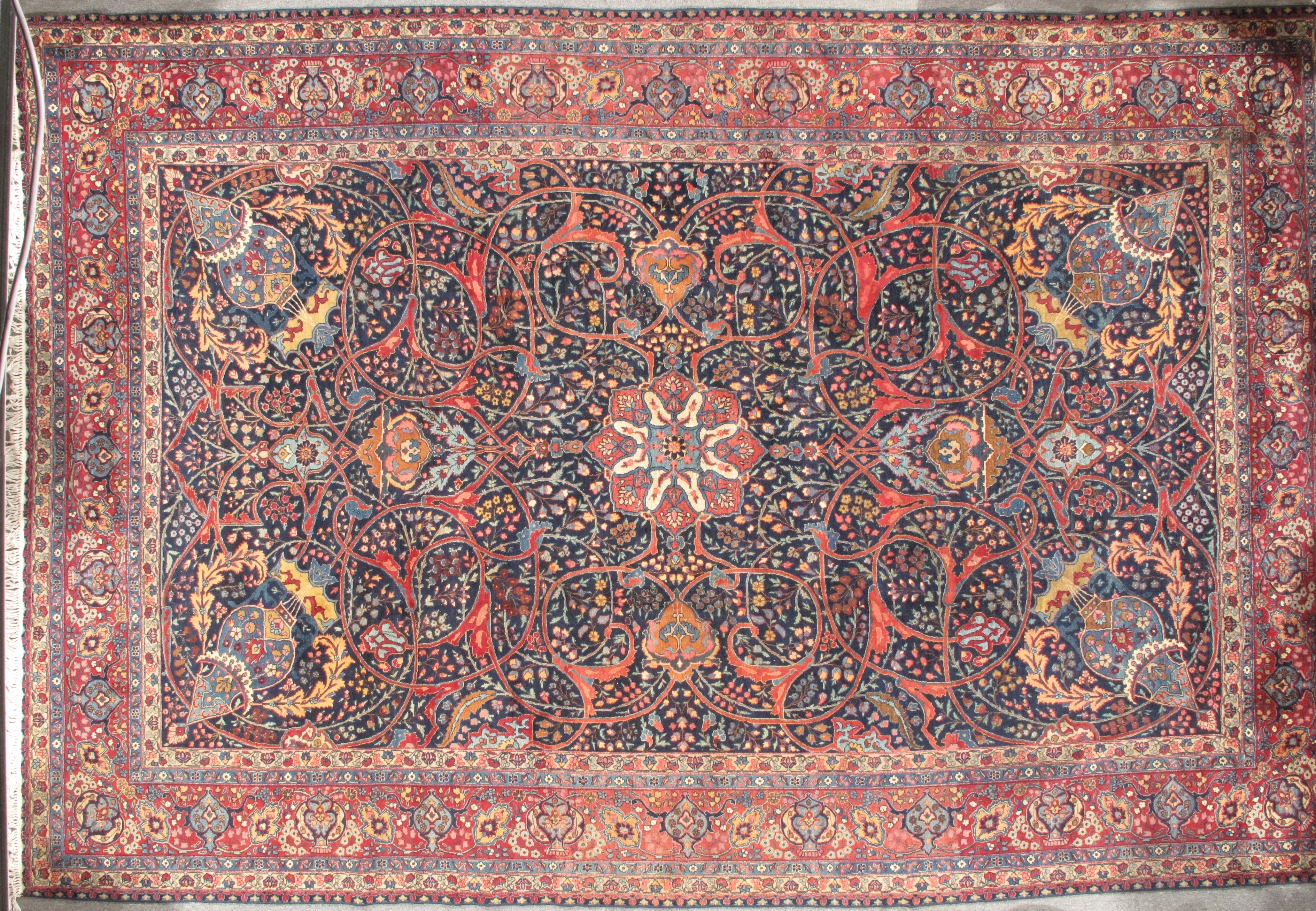 ANTIQUE TABRIZ CARPET