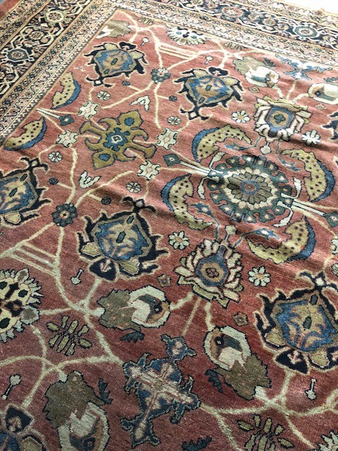 antique sultanabad carpet