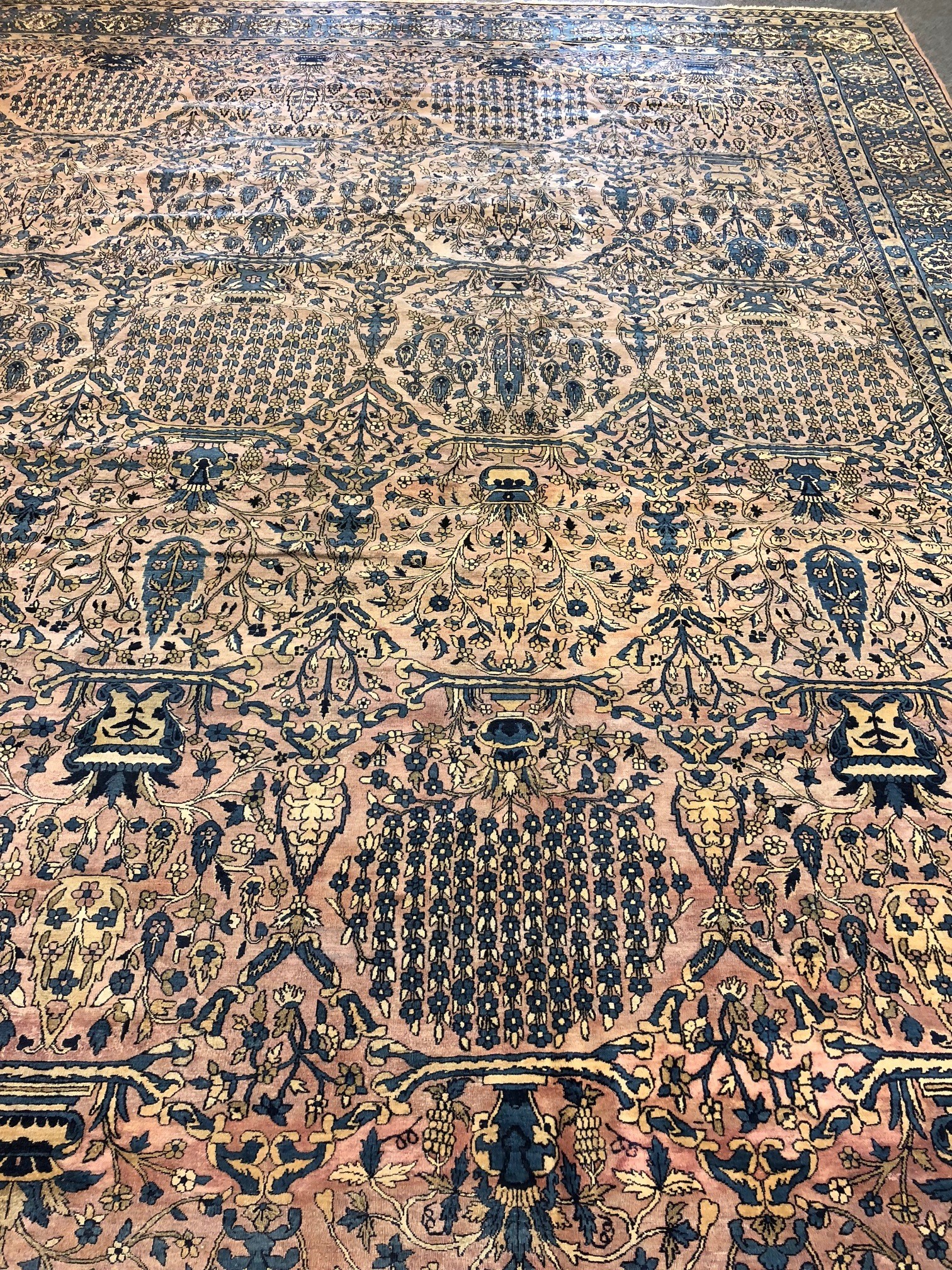 antique persian kerman