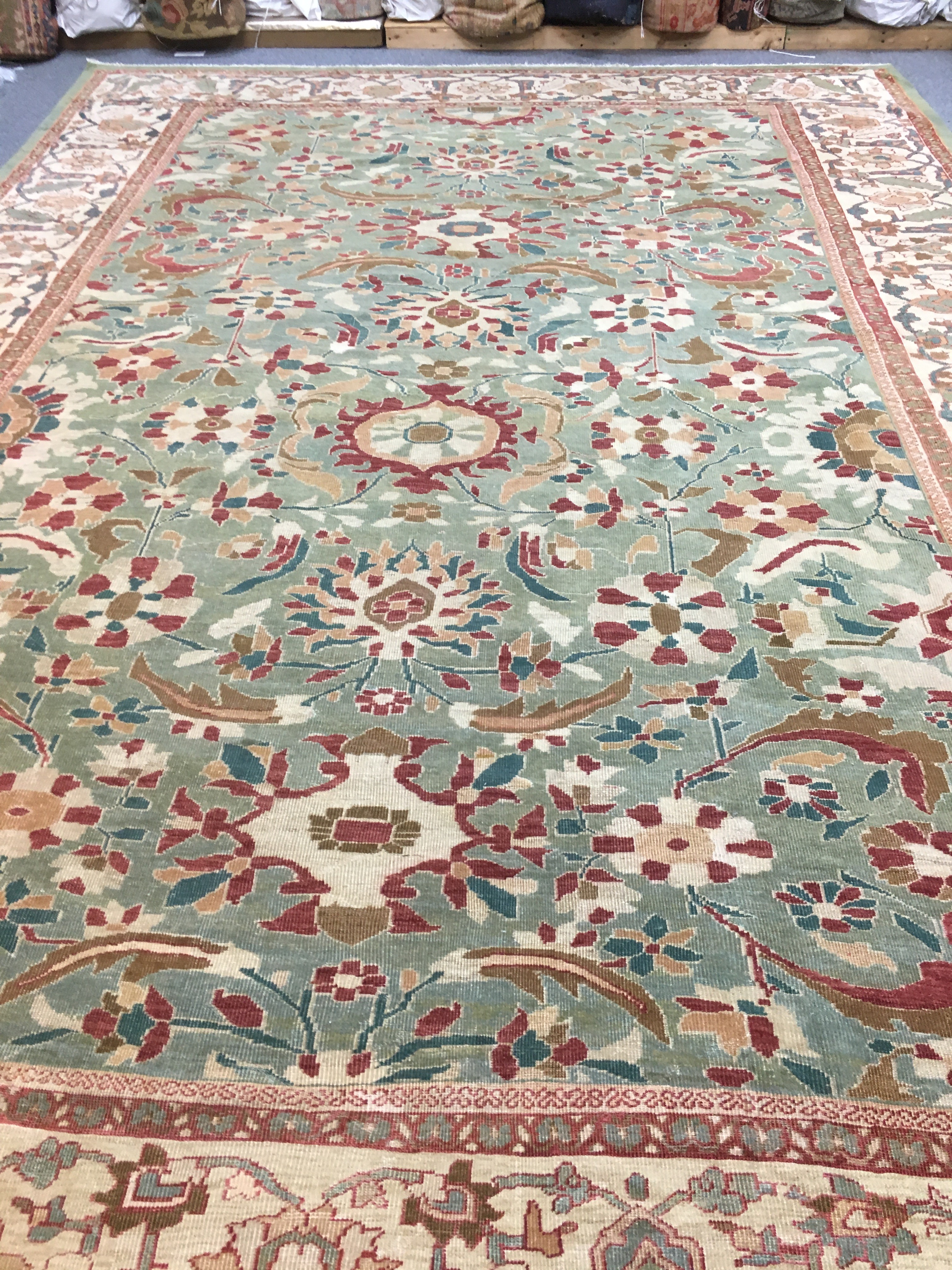 antique sultanabad carpet  