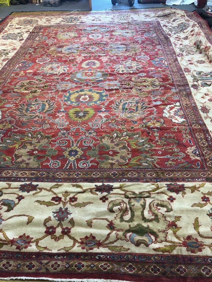 antique sultanabad carpet