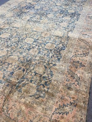 antique tabriz carpet