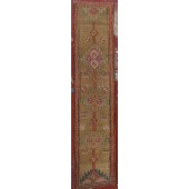 antique hamedan camel hair runner