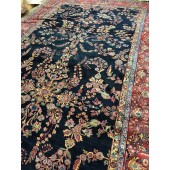 ANTIQUE SAROUK  CARPET 