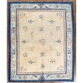 antique peking chinese carpet