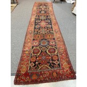antique hamedan  runner